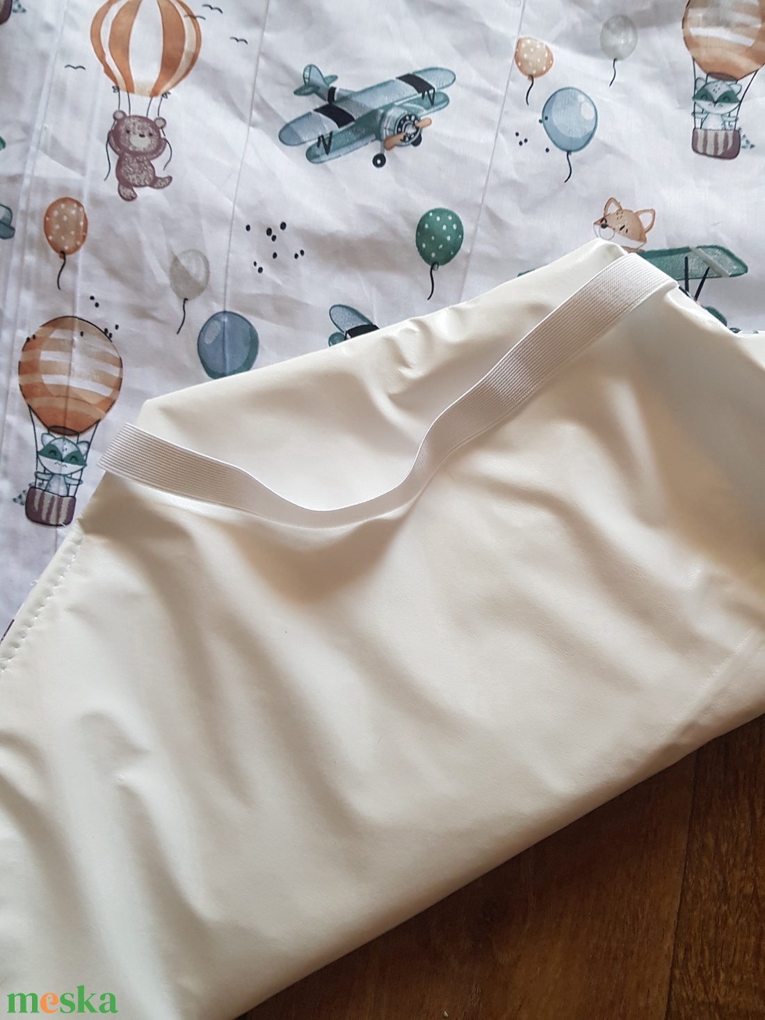 Léghajós, gumis, bélelt, vízhatlan lepedő ovis fektetőhöz - játék & sport - ovis felszerelés - ovis lepedő - Meska.hu