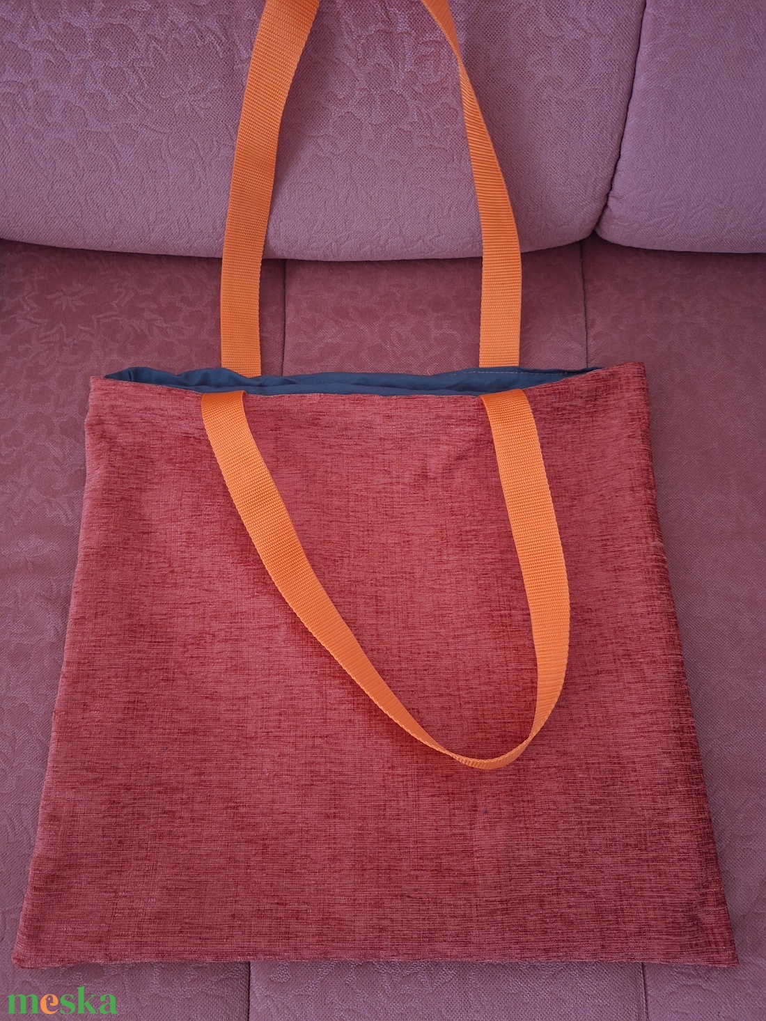 Erős, bélelt bevásárló táska - táska & tok - bevásárlás & shopper táska - shopper, textiltáska, szatyor - Meska.hu