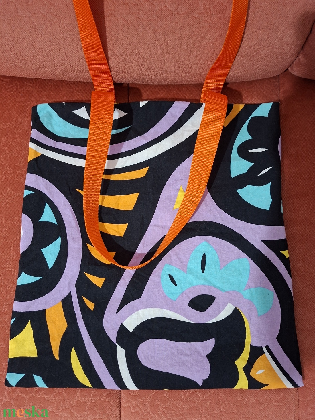 Bélelt bevásárló táska - táska & tok - bevásárlás & shopper táska - shopper, textiltáska, szatyor - Meska.hu