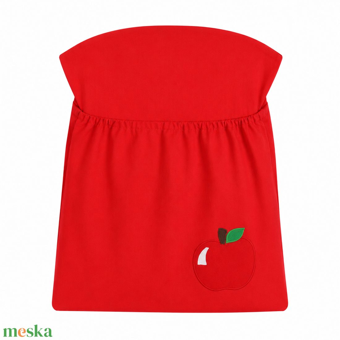 Almás ovis zsák - Oviszsák alma jellel - játék & sport - ovis felszerelés - ovis zsák - Meska.hu