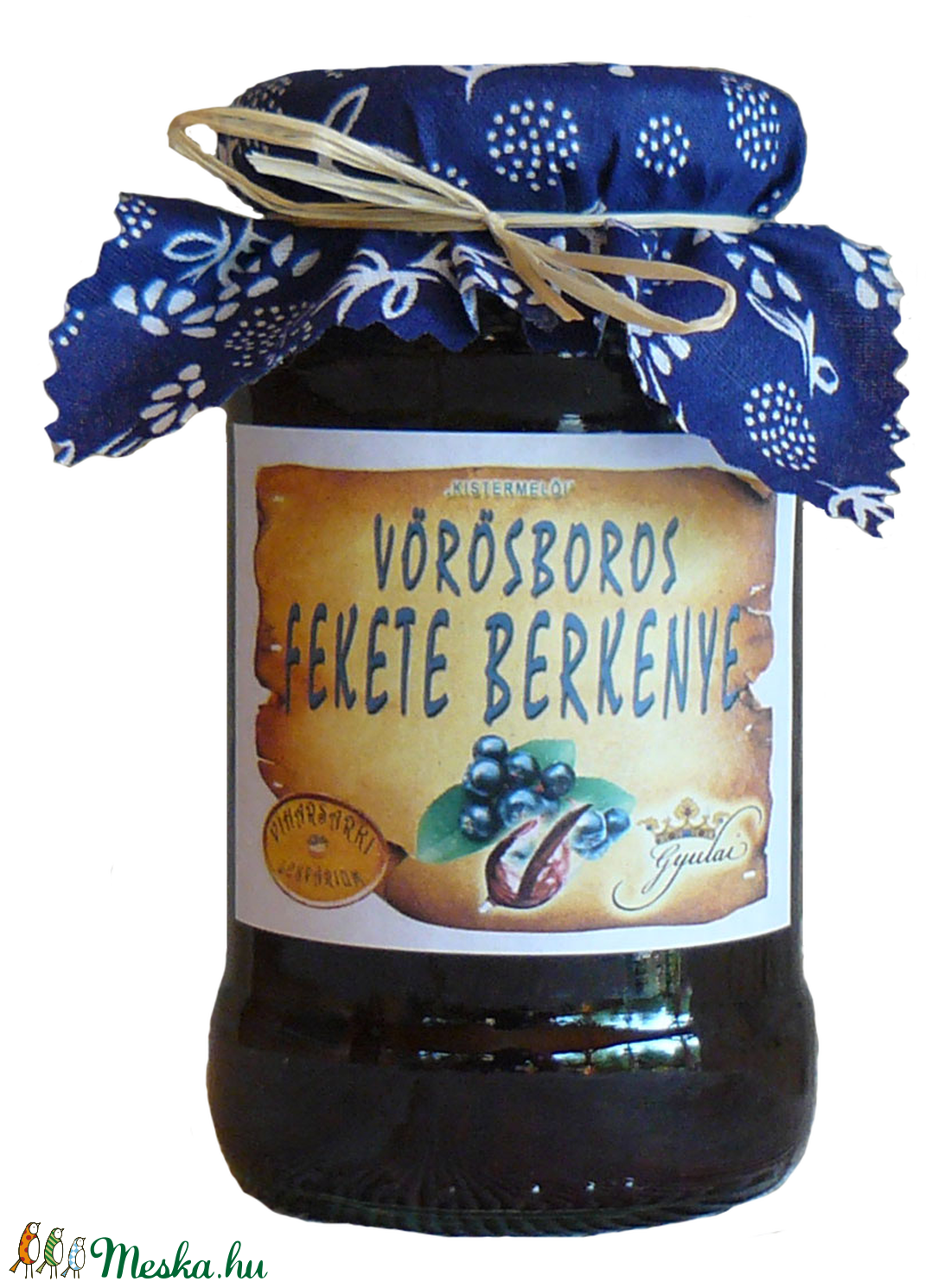 Vörösboros fekete berkenye - élelmiszer - lekvár - Meska.hu Vörösboros fekete berkenye - élelmiszer - lekvár - Meska.hu