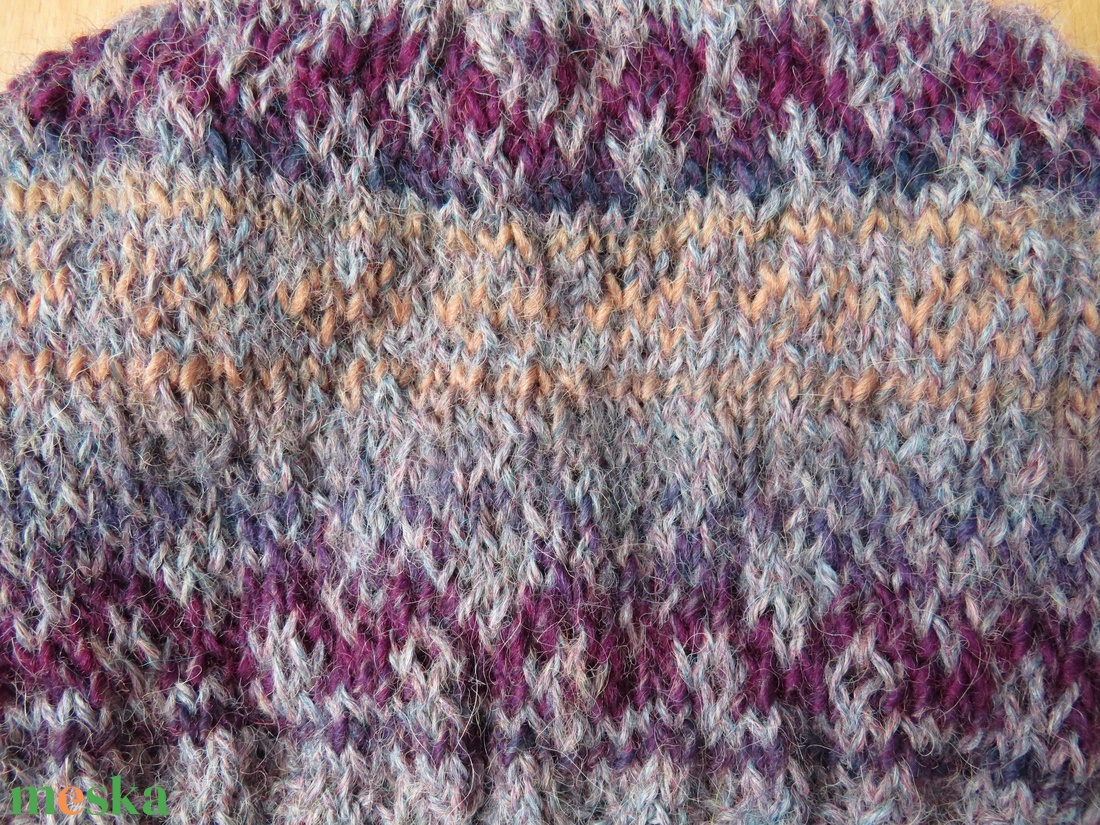 Norvég mintás unisex sapka - ruha & divat - sál, sapka, kendő - sapka - Meska.hu