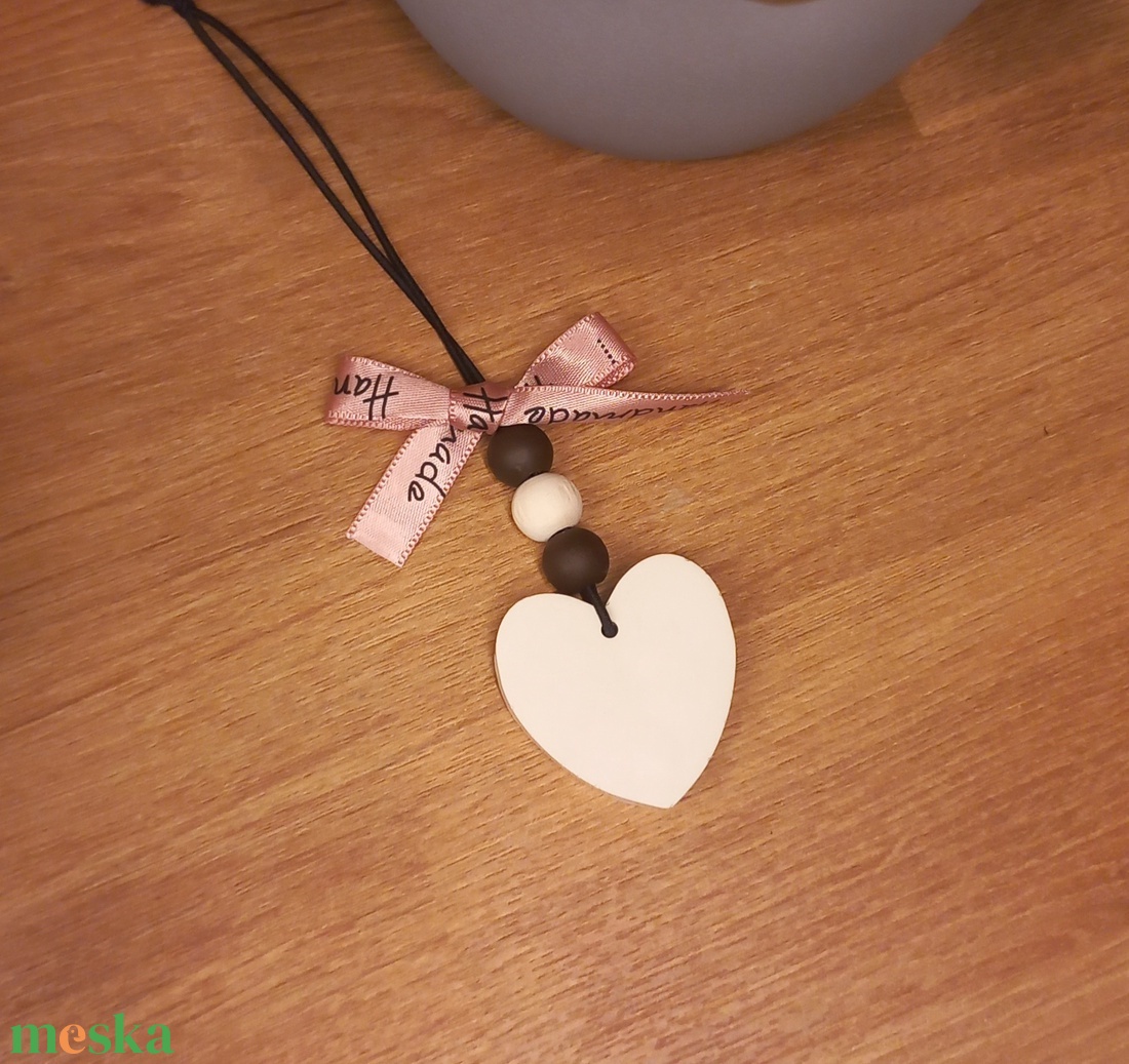 Szív aromakő, diffúzor - otthon & életmód - autó - autós illatosító - Meska.hu