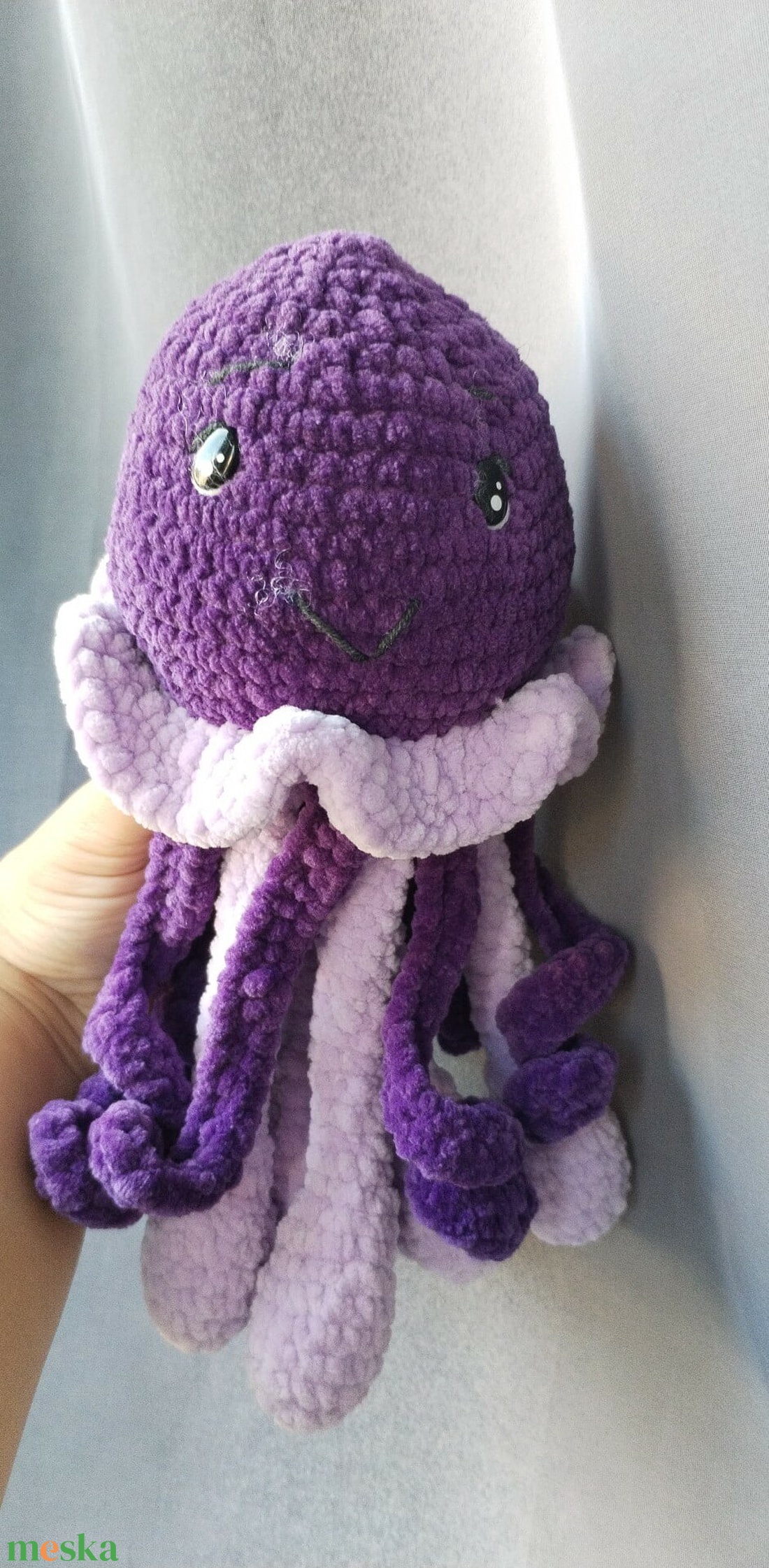 Horgolt Medúza - játék & sport - plüssállat & játékfigura - más figura - Meska.hu