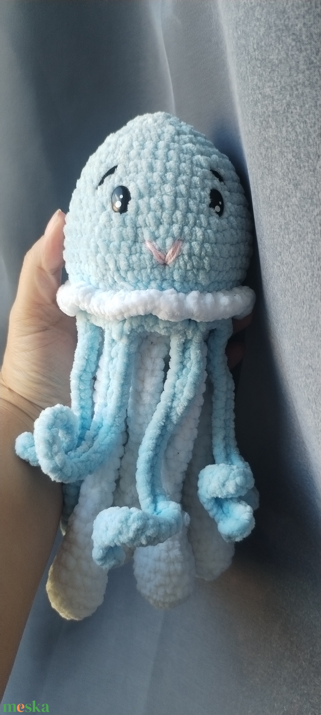 Horgolt Medúza - játék & sport - plüssállat & játékfigura - más figura - Meska.hu