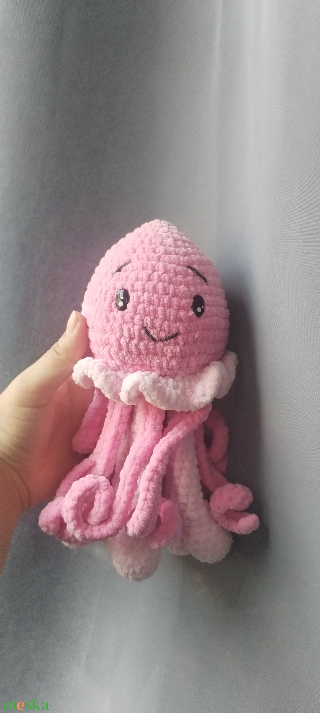 Horgolt Medúza - játék & sport - plüssállat & játékfigura - más figura - Meska.hu