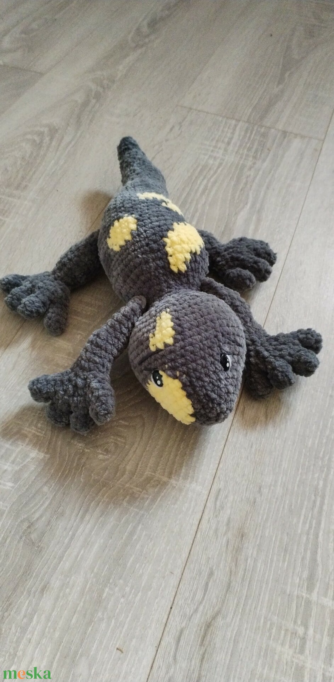 Horgolt Szalamandra - játék & sport - plüssállat & játékfigura - más figura - Meska.hu