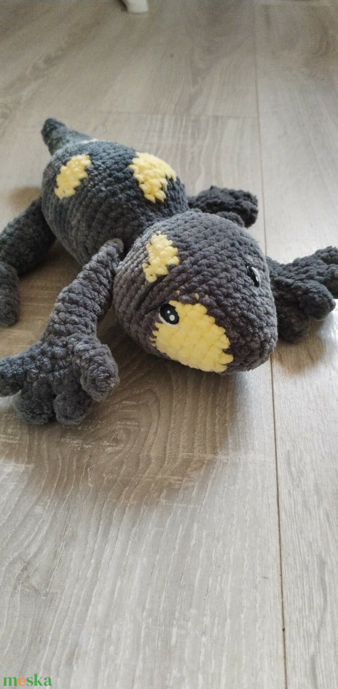 Horgolt Szalamandra - játék & sport - plüssállat & játékfigura - más figura - Meska.hu