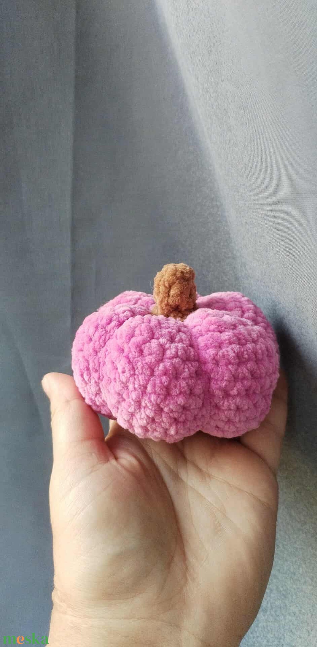 Horgolt Tök-kicsi - játék & sport - plüssállat & játékfigura - plüss zöldség, gyümölcs - Meska.hu