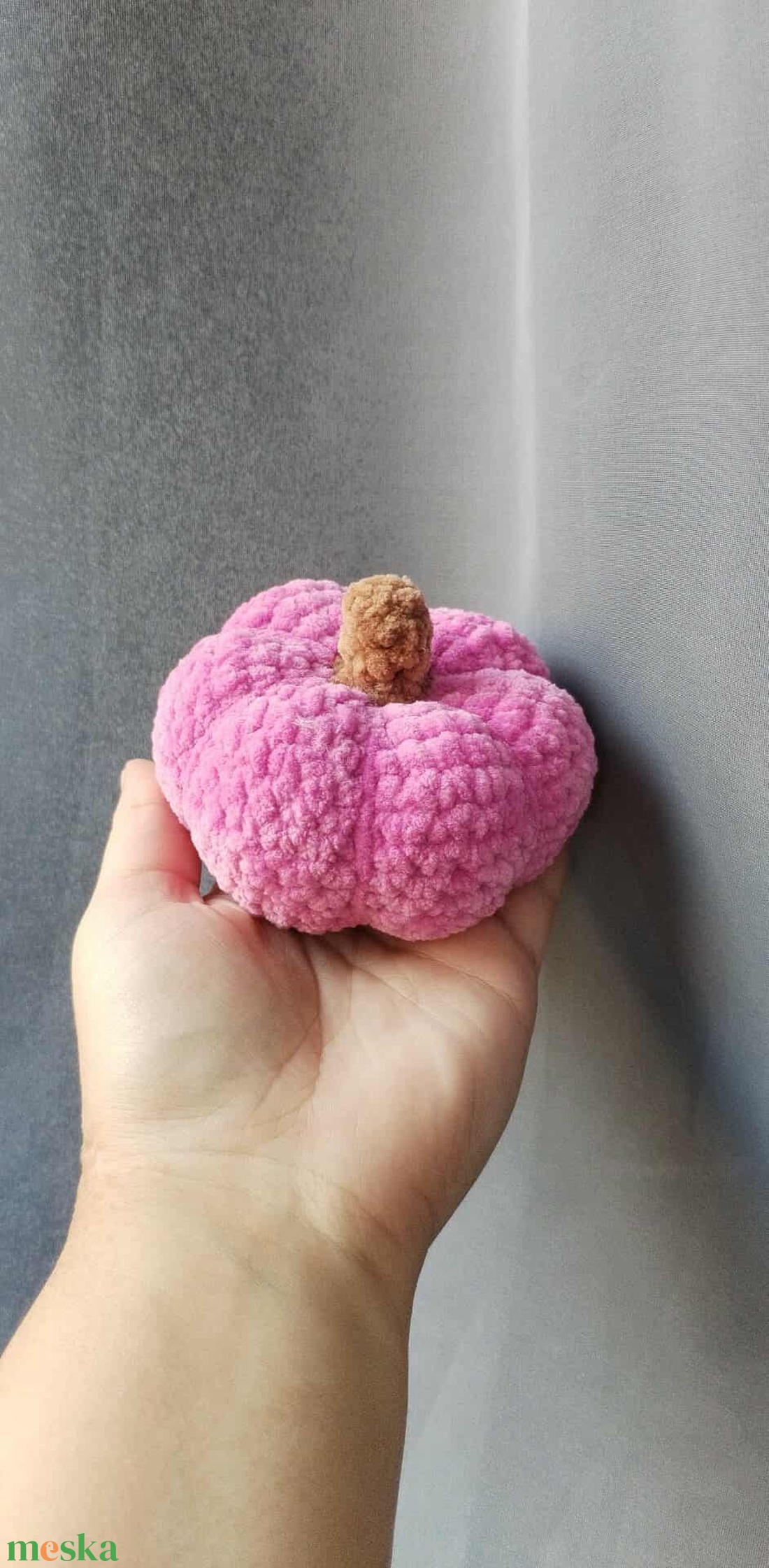 Horgolt Tök-kicsi - játék & sport - plüssállat & játékfigura - plüss zöldség, gyümölcs - Meska.hu