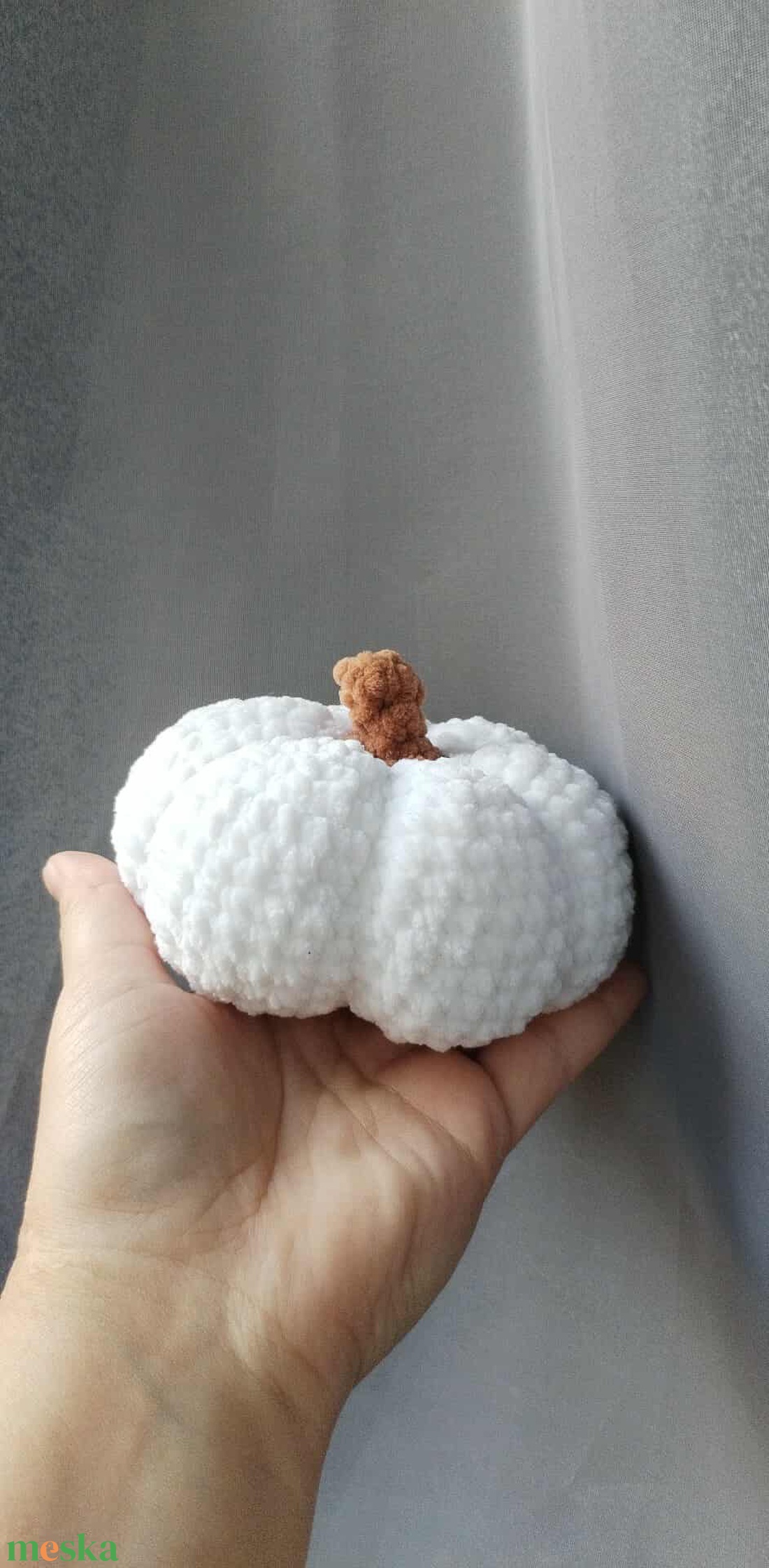 Horgolt Tök-közepes - játék & sport - plüssállat & játékfigura - plüss zöldség, gyümölcs - Meska.hu