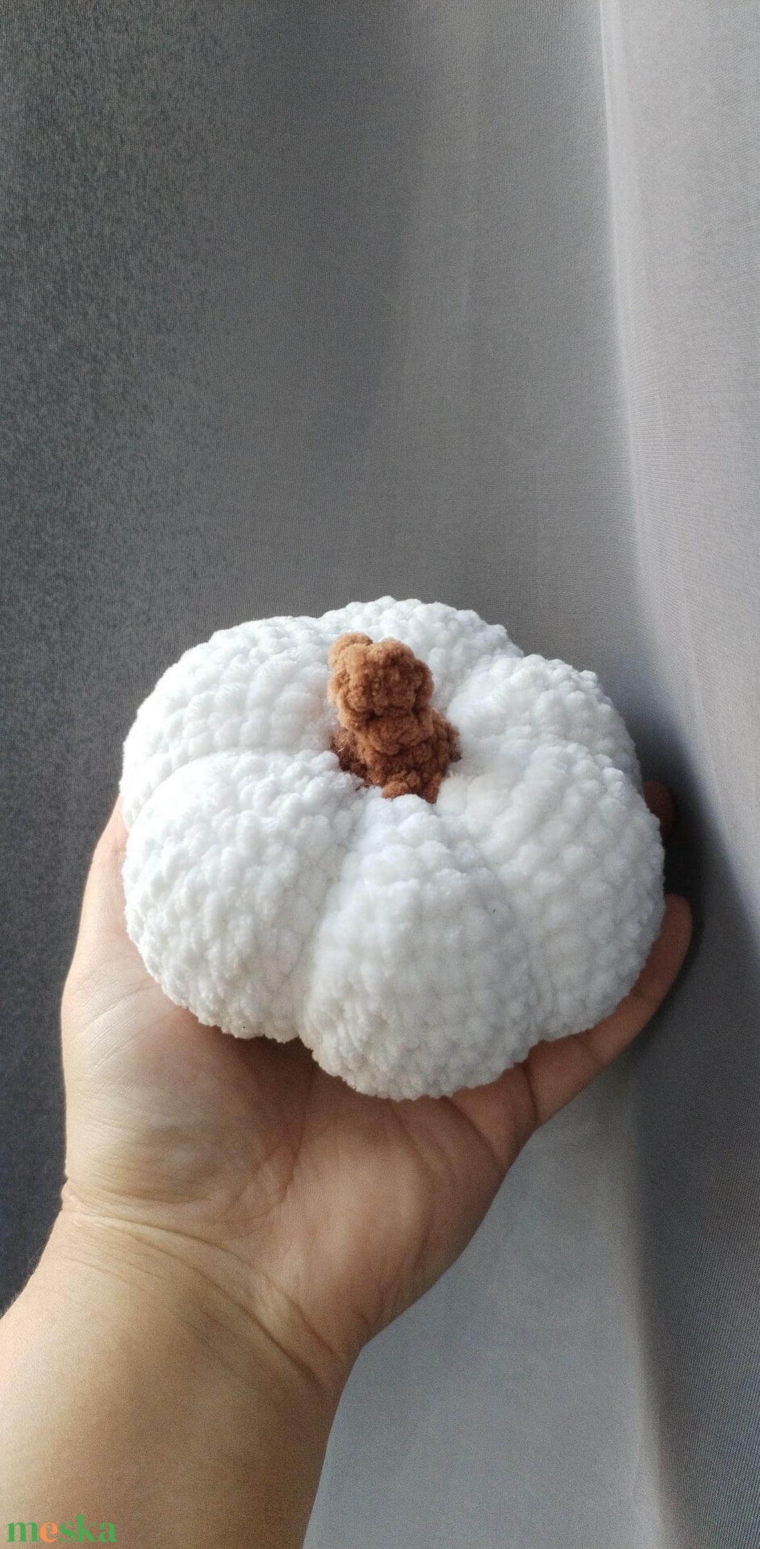 Horgolt Tök-közepes - játék & sport - plüssállat & játékfigura - plüss zöldség, gyümölcs - Meska.hu