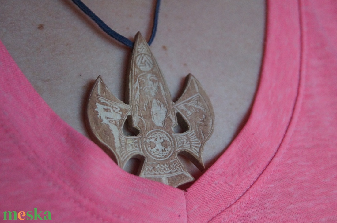 Gungnir - Odin lándzsája Viking medál - ékszer - nyaklánc - medál - Meska.hu Gungnir - Odin lándzsája Viking medál - ékszer - nyaklánc - medál - Meska.hu