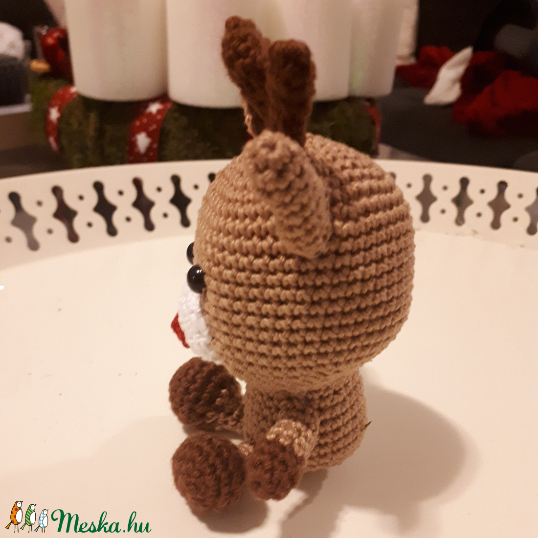 Horgolt rénszarvas amigurumi figura - karácsony - karácsonyi lakásdekoráció - karácsonyi manók, figurák - Meska.hu Horgolt rénszarvas amigurumi figura - karácsony - karácsonyi lakásdekoráció - karácsonyi manók, figurák - Meska.hu