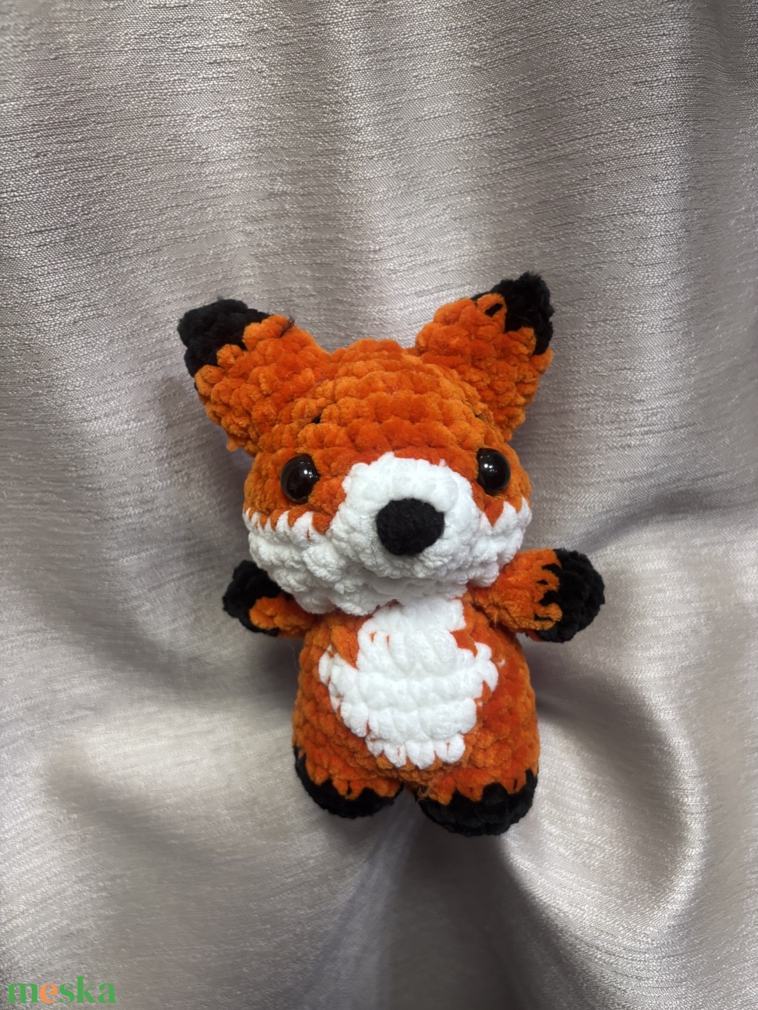 Róka plüss - játék & sport - plüssállat & játékfigura - róka - Meska.hu