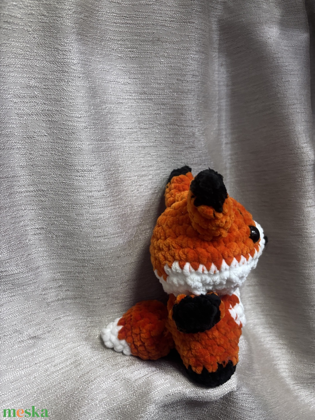 Róka plüss - játék & sport - plüssállat & játékfigura - róka - Meska.hu