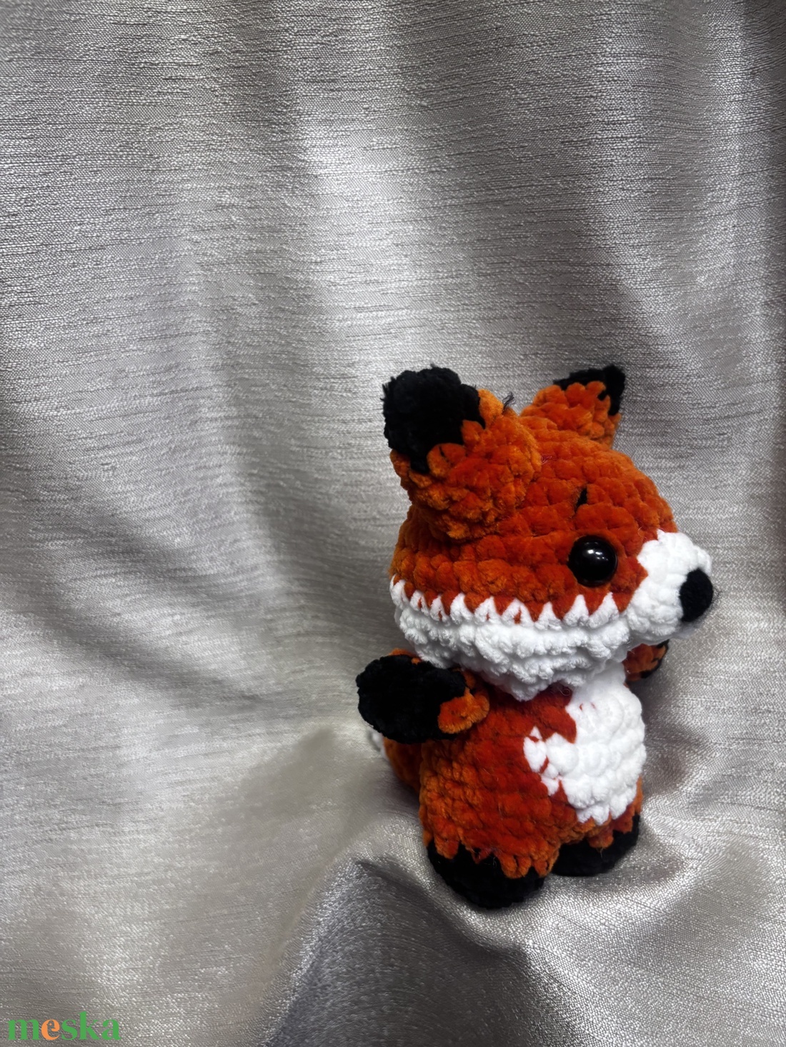 Róka plüss - játék & sport - plüssállat & játékfigura - róka - Meska.hu