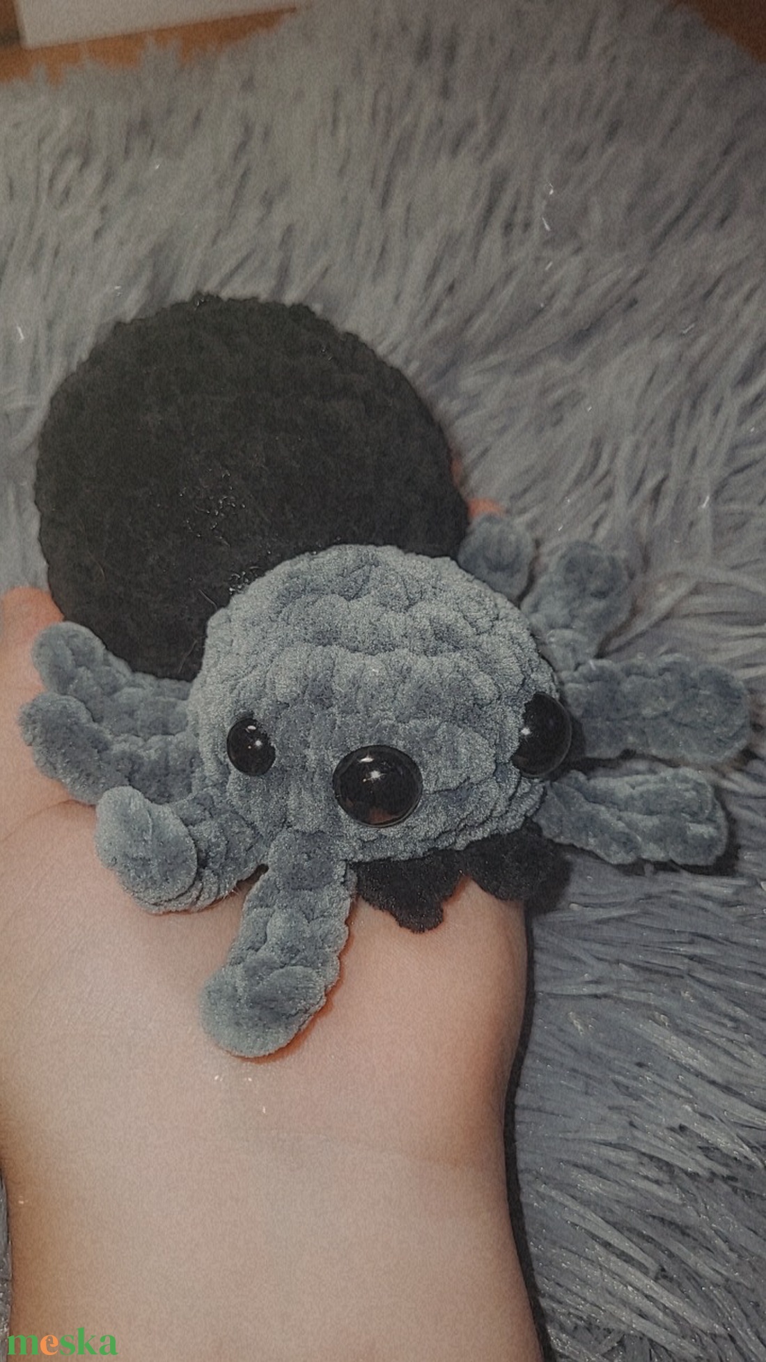 Halloweni pókok - játék & sport - plüssállat & játékfigura - más figura - Meska.hu