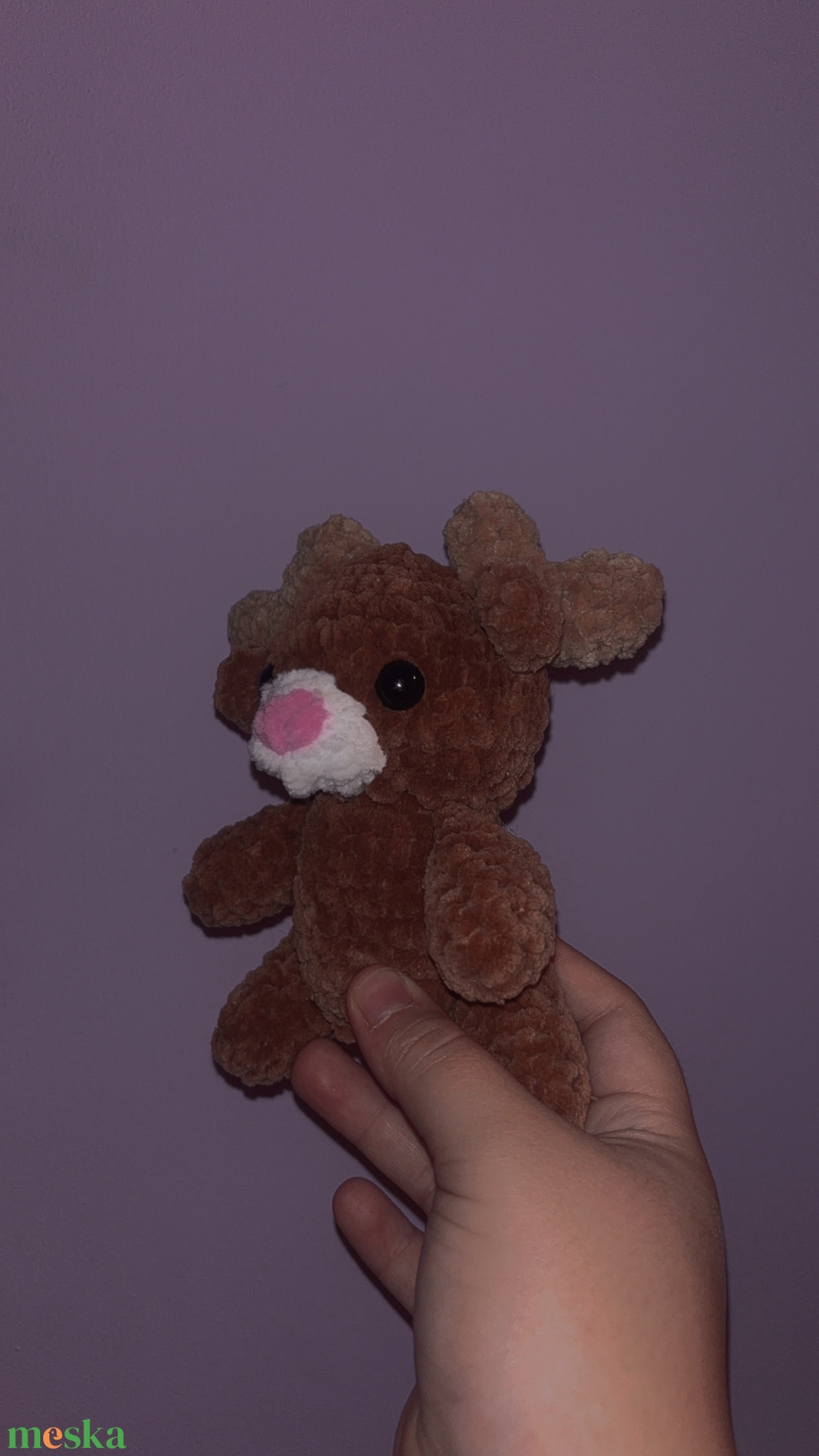 Rénszarvas plüss - játék & sport - plüssállat & játékfigura - más figura - Meska.hu