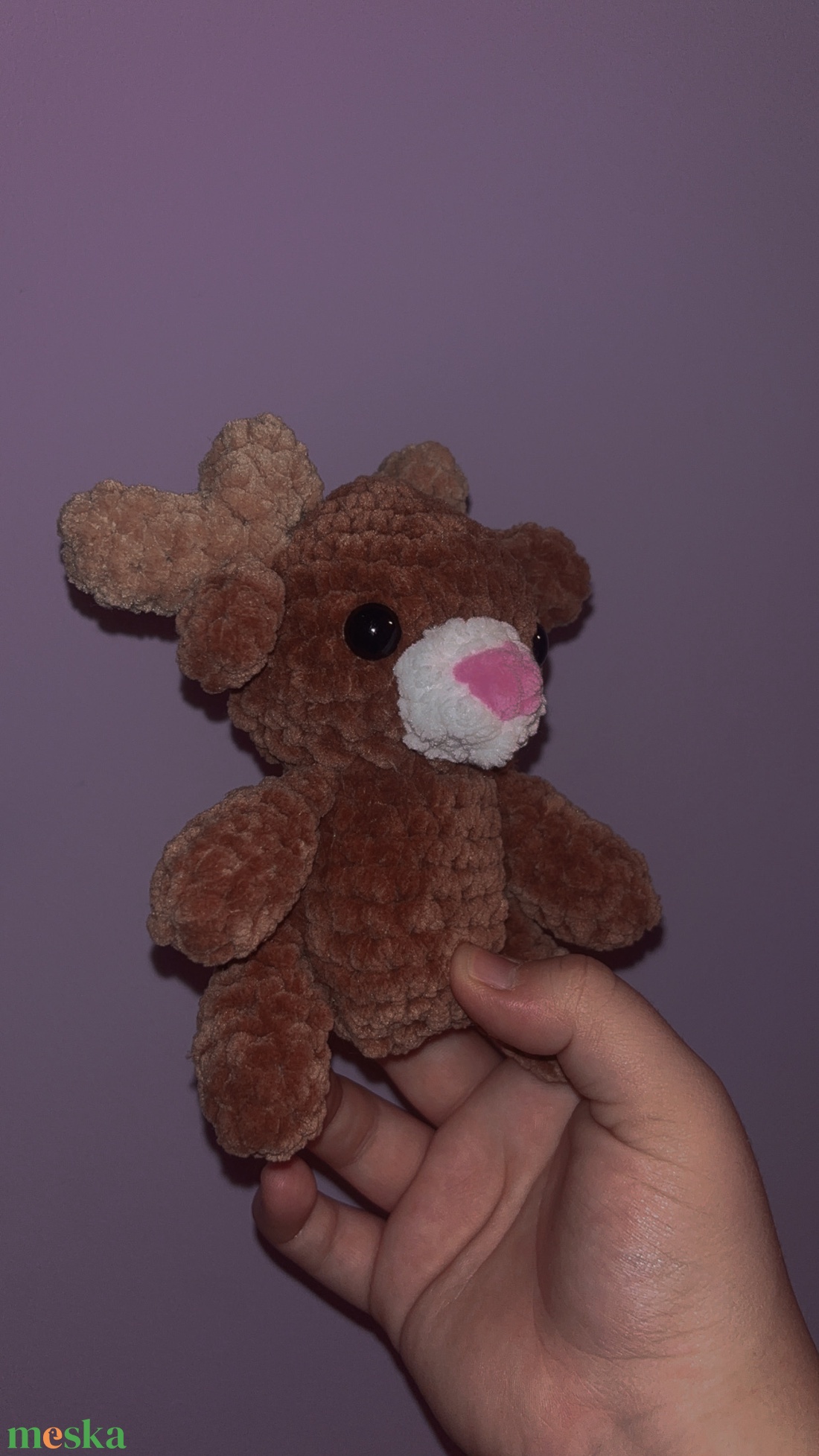 Rénszarvas plüss - játék & sport - plüssállat & játékfigura - más figura - Meska.hu