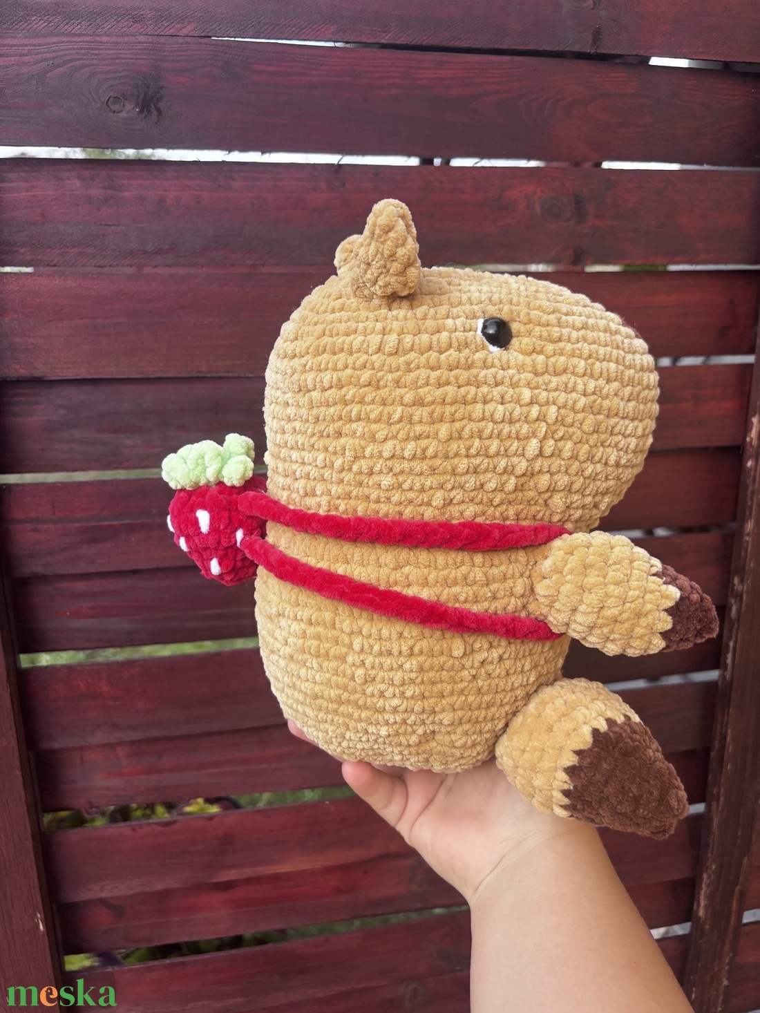 Capybara plüss - játék & sport - plüssállat & játékfigura - más figura - Meska.hu