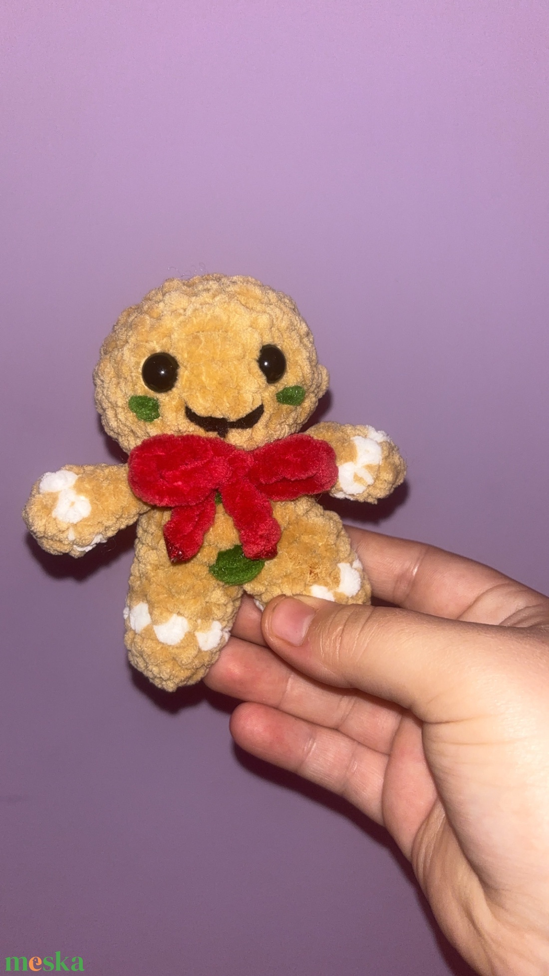 Mézeskalács plüss - játék & sport - plüssállat & játékfigura - más figura - Meska.hu