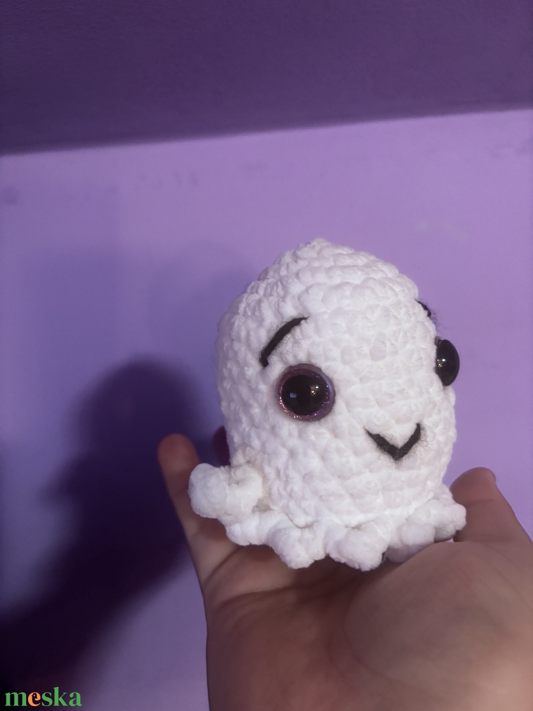 Szellem plüss/ kulcstartó - játék & sport - plüssállat & játékfigura - más figura - Meska.hu