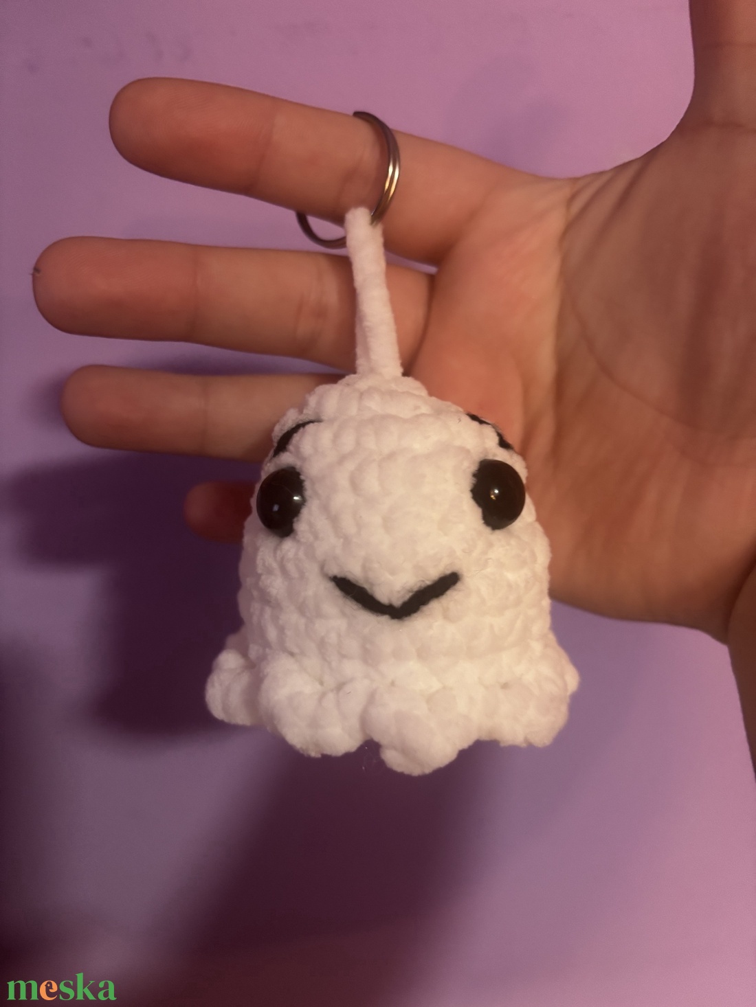 Szellem plüss/ kulcstartó - játék & sport - plüssállat & játékfigura - más figura - Meska.hu