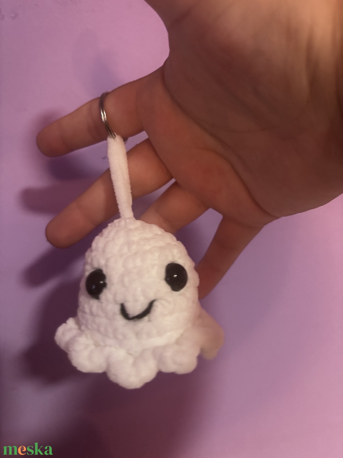 Szellem plüss/ kulcstartó - játék & sport - plüssállat & játékfigura - más figura - Meska.hu