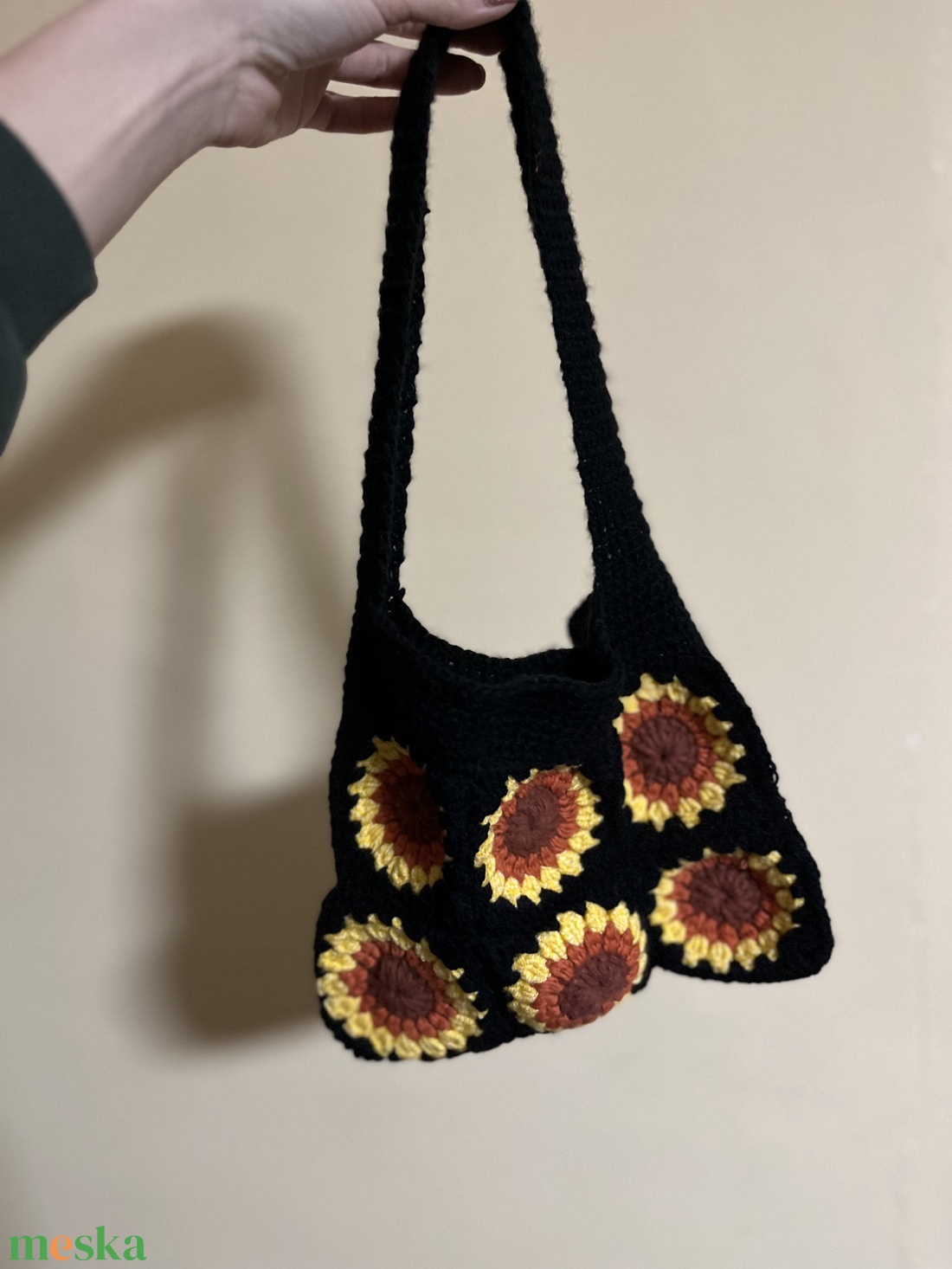 Horgolt válltáska - táska & tok - kézitáska & válltáska - válltáska - Meska.hu