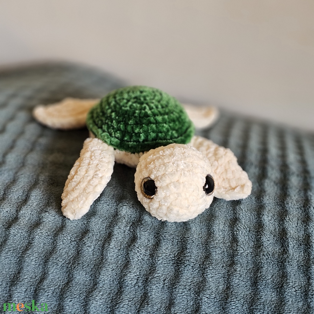 Horgolt Zsenília Teknős � Puha Amigurumi Tengeri Teknősbéka Plüss - játék & sport - plüssállat & játékfigura - teknős - Meska.hu