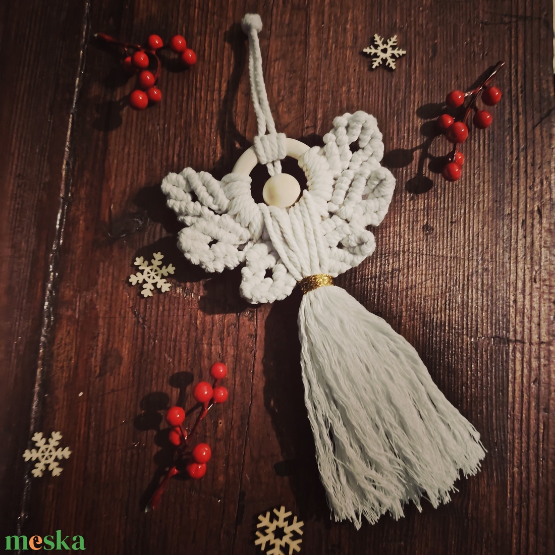 Karácsonyfadísz  - karácsony - karácsonyi lakásdekoráció - karácsonyfadíszek - Meska.hu