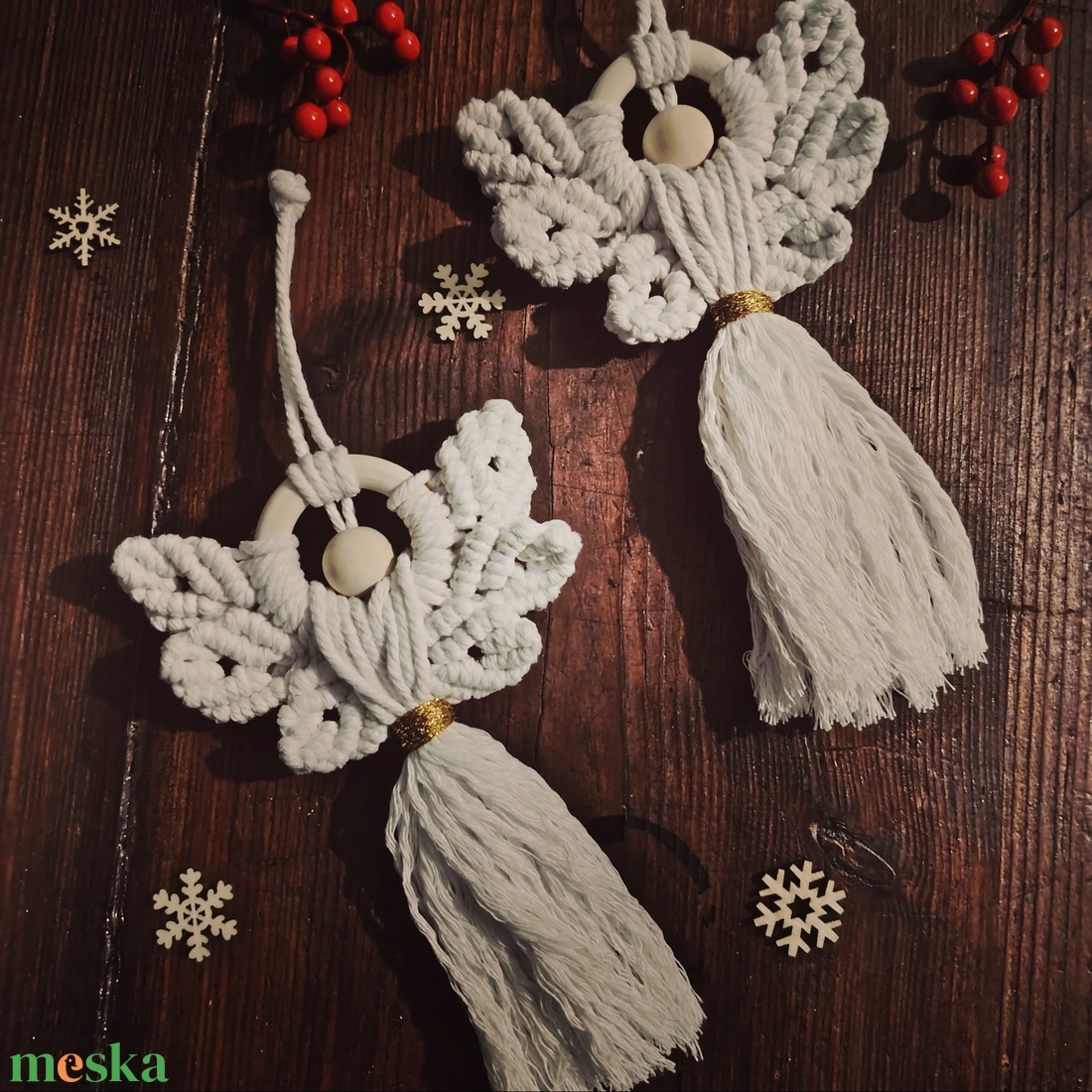 Karácsonyfadísz  - karácsony - karácsonyi lakásdekoráció - karácsonyfadíszek - Meska.hu