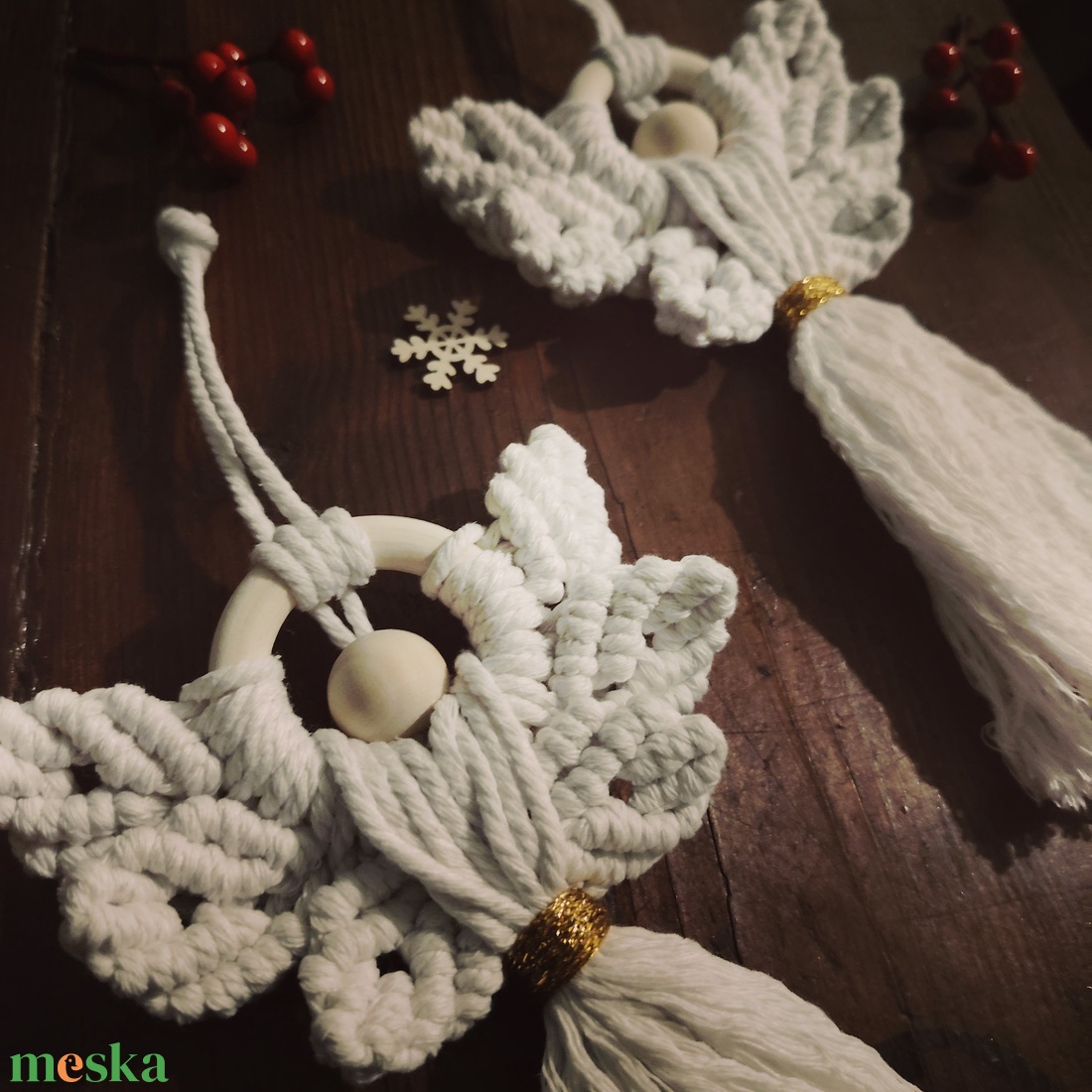 Karácsonyfadísz  - karácsony - karácsonyi lakásdekoráció - karácsonyfadíszek - Meska.hu