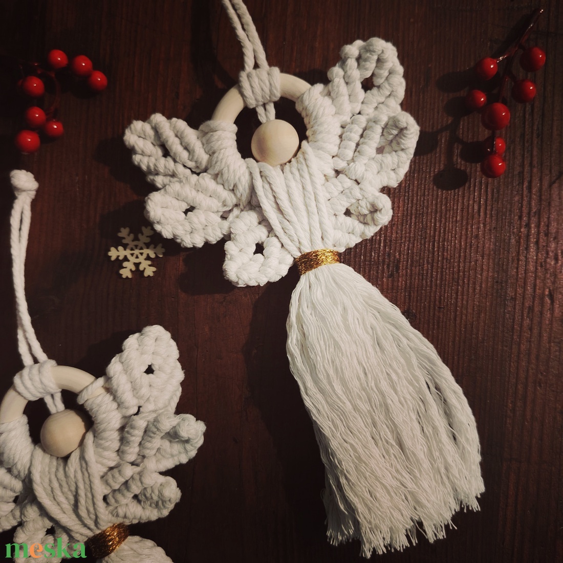 Karácsonyfadísz  - karácsony - karácsonyi lakásdekoráció - karácsonyfadíszek - Meska.hu