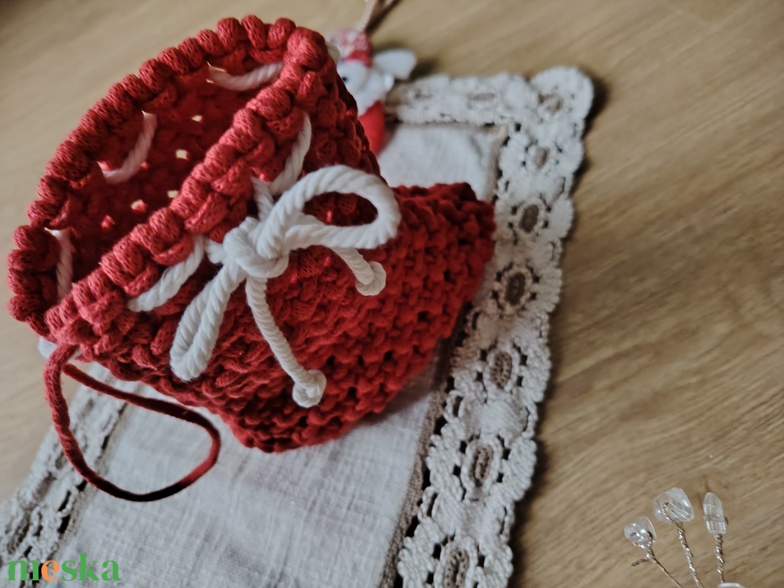 Mikulás csizma  - karácsony - mikulás - mikulás csizma és zokni - Meska.hu