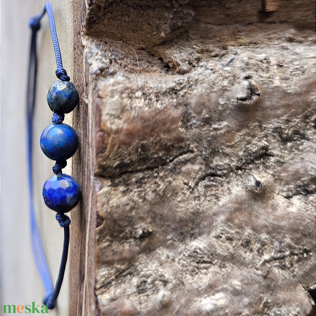 Lápisz lazuli egyszálas karkötő - ékszer - karkötő - charm karkötő - Meska.hu Lápisz lazuli egyszálas karkötő - ékszer - karkötő - charm karkötő - Meska.hu