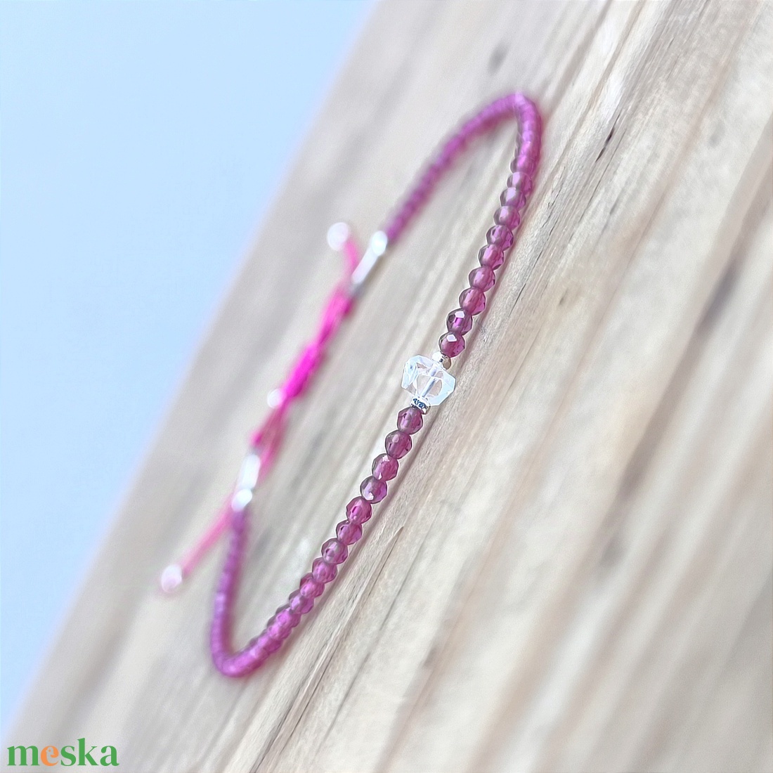 Pinky-herkimer gyémánt karkötő - ékszer - karkötő - charm karkötő - Meska.hu Pinky-herkimer gyémánt karkötő - ékszer - karkötő - charm karkötő - Meska.hu