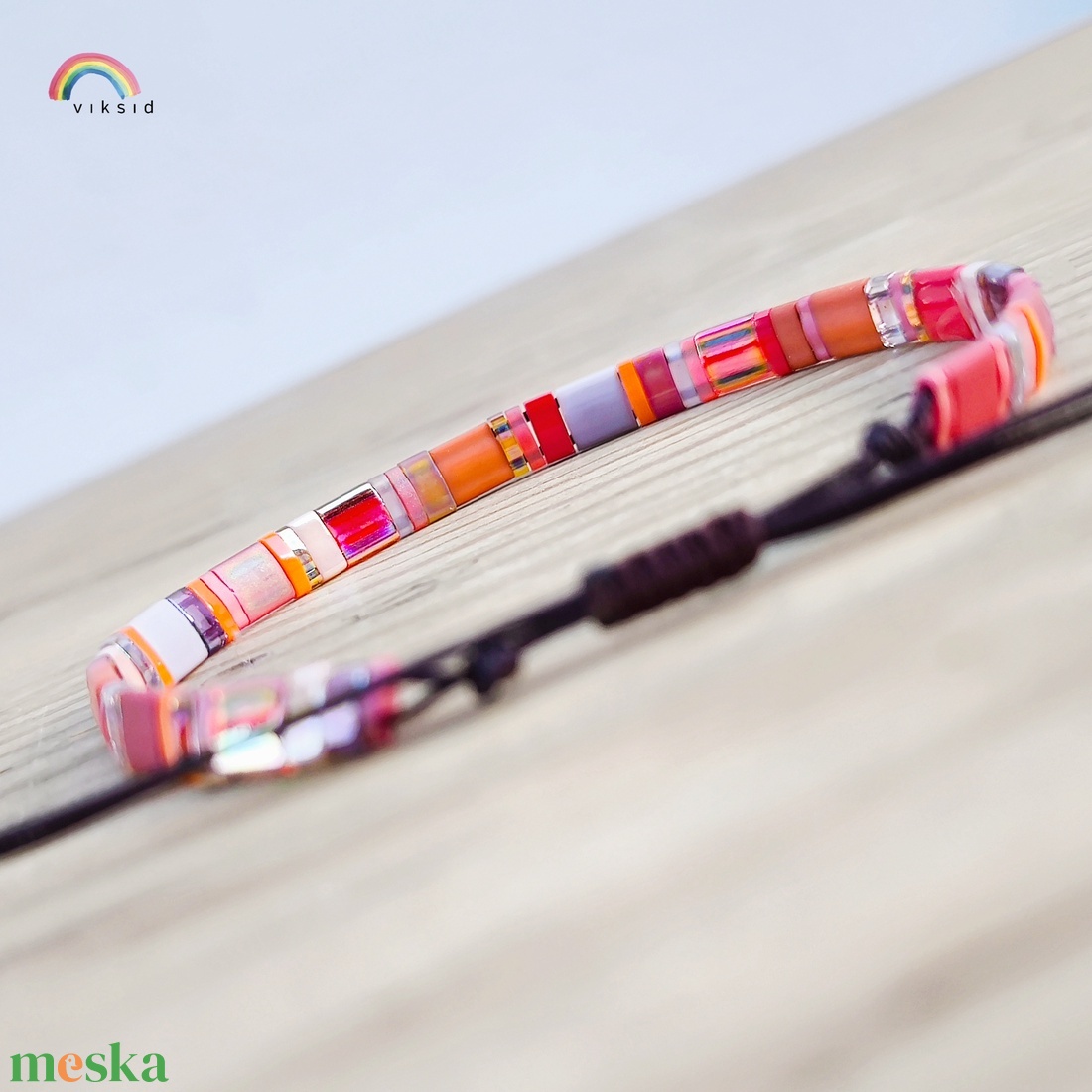 Selymes üveggyöngy karkötő - piros - ékszer - karkötő - gyöngyös karkötő - Meska.hu Selymes üveggyöngy karkötő - piros - ékszer - karkötő - gyöngyös karkötő - Meska.hu