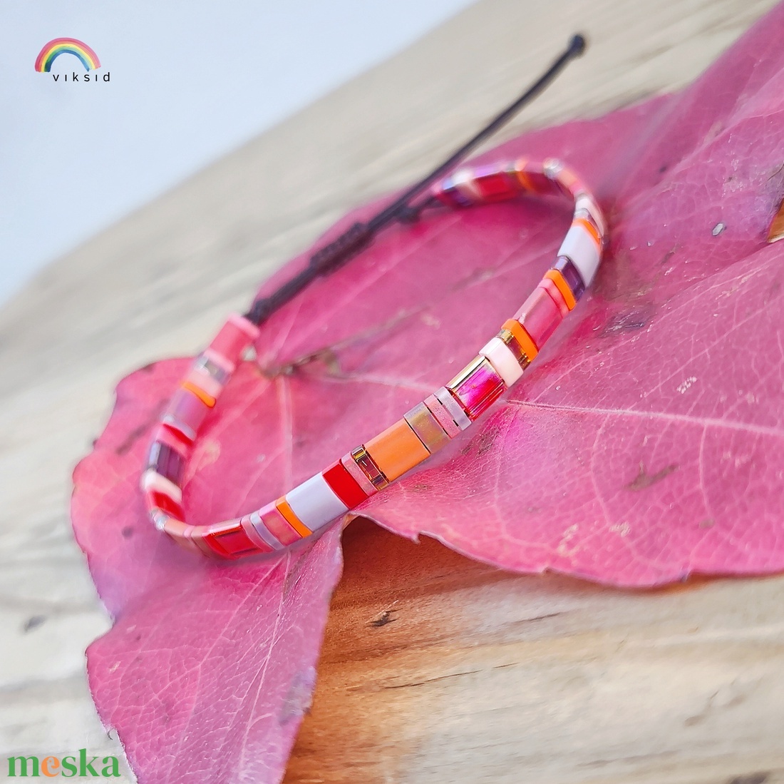 Selymes üveggyöngy karkötő - piros - ékszer - karkötő - gyöngyös karkötő - Meska.hu Selymes üveggyöngy karkötő - piros - ékszer - karkötő - gyöngyös karkötő - Meska.hu