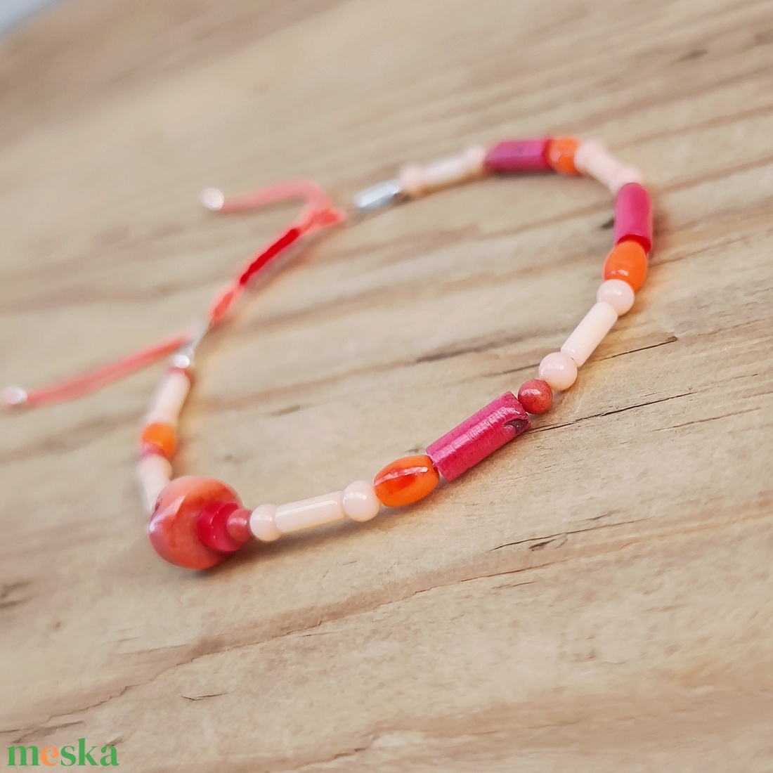 Korall karkötő - ékszer - karkötő - ásványkarkötő - Meska.hu Korall karkötő - ékszer - karkötő - ásványkarkötő - Meska.hu
