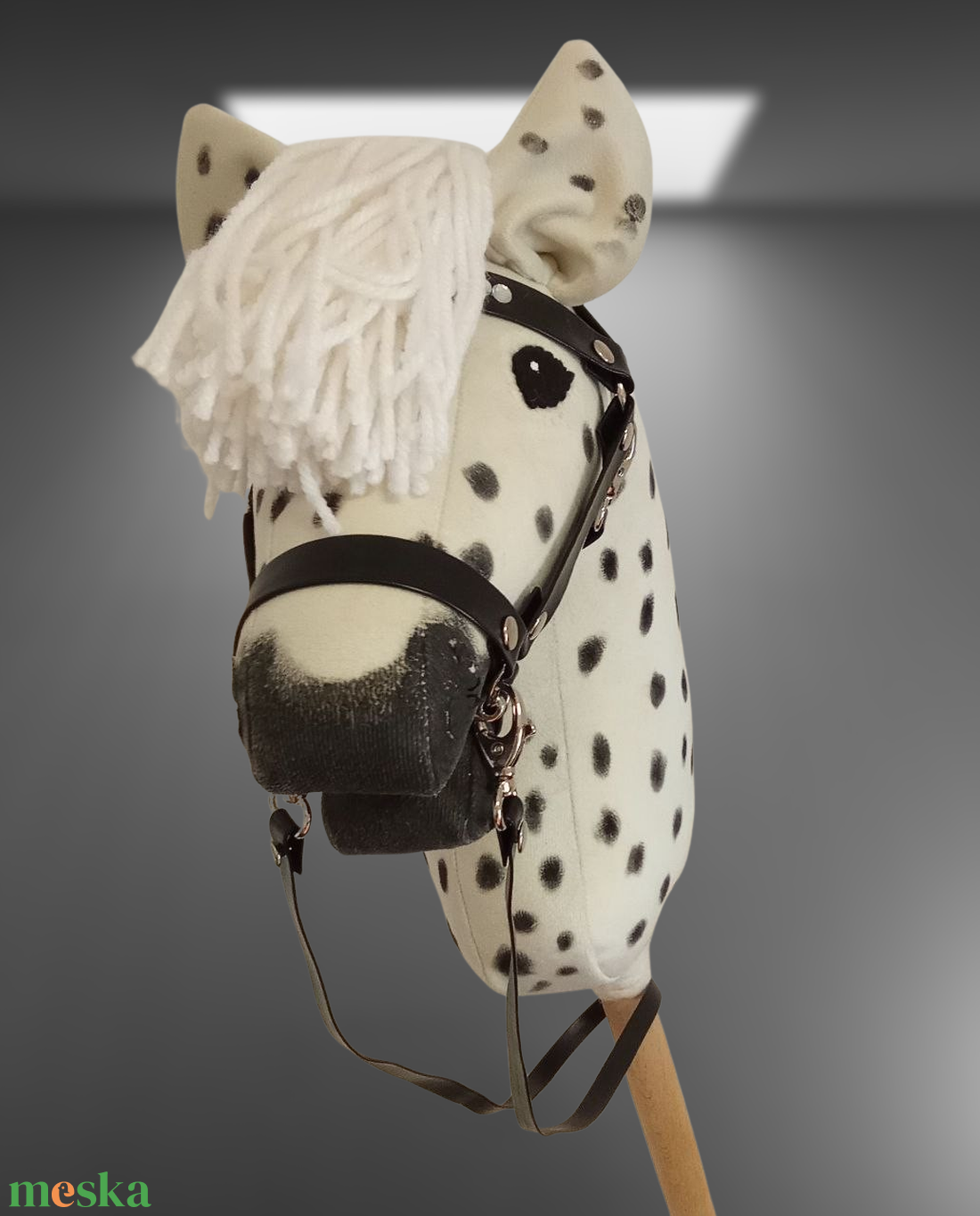 Hobby Horse  Stormy kantárral zablával szárral. - játék & sport - sport és kikapcsolódás - lovaglás - Meska.hu