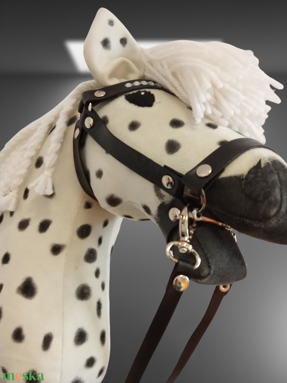 Hobby Horse  Stormy kantárral zablával szárral. - játék & sport - sport és kikapcsolódás - lovaglás - Meska.hu