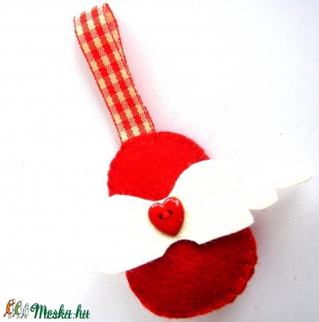 Kisangyal-karácsonyfa dísz -  - Meska.hu