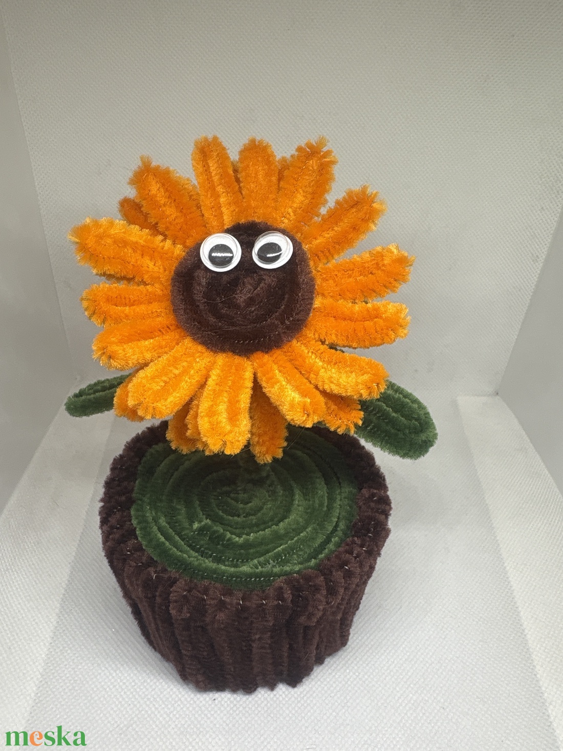 Zsenília virágocska, asztaldísz - otthon & életmód - dekoráció - virágdísz és tartó - csokor & virágdísz - Meska.hu