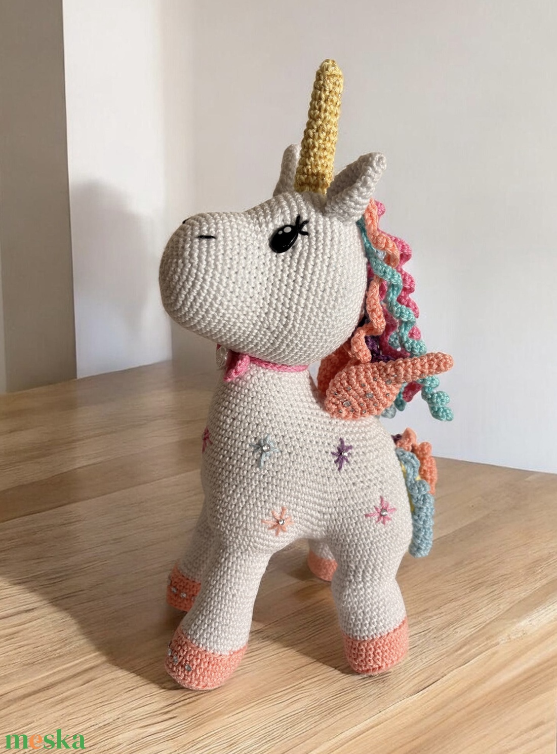 Csillogó Unikornis kislány - játék & sport - plüssállat & játékfigura - unikornis - Meska.hu