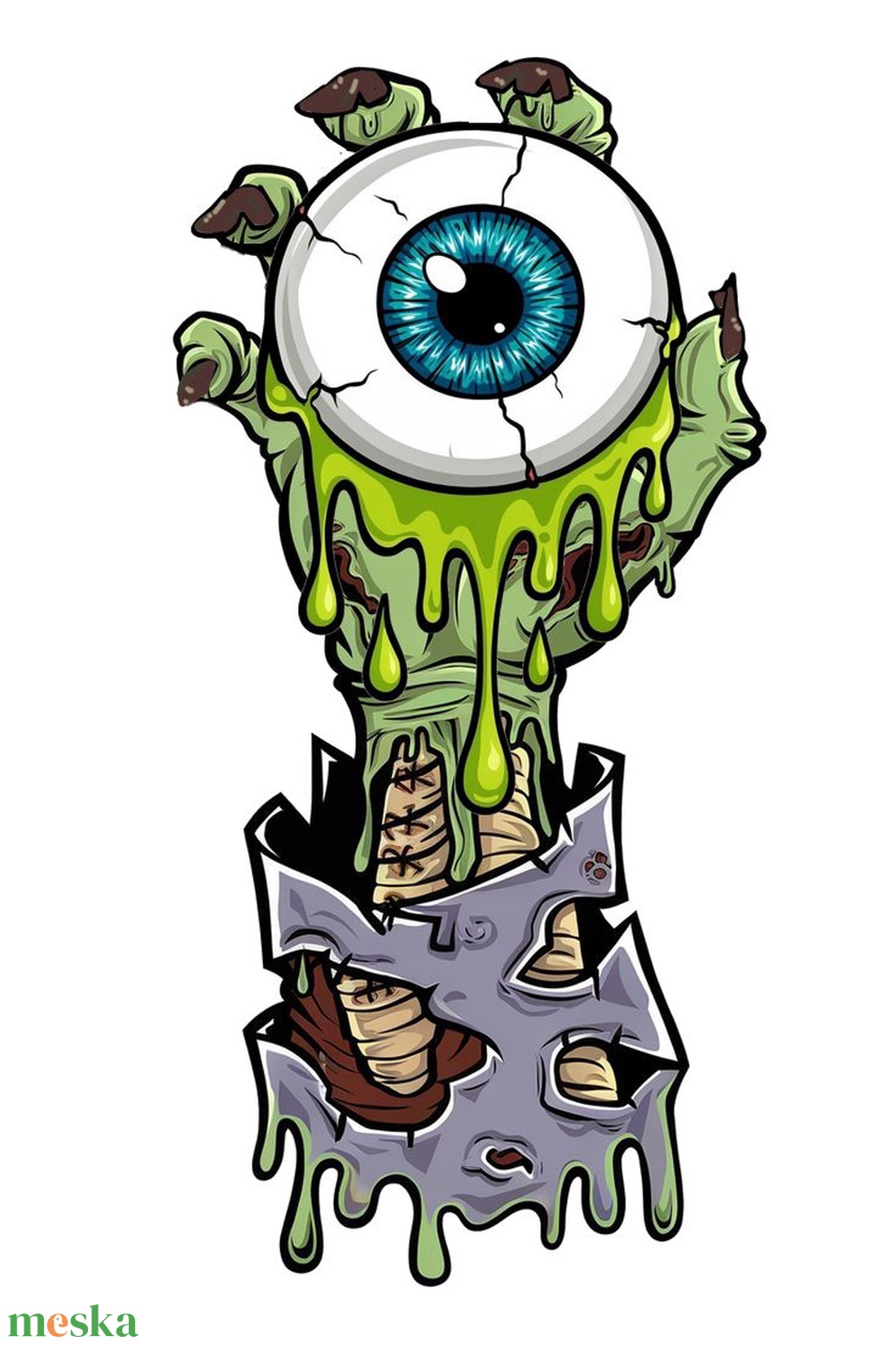 HORROR1253 - művészet - militária - ruházat, kiegészítő - Meska.hu