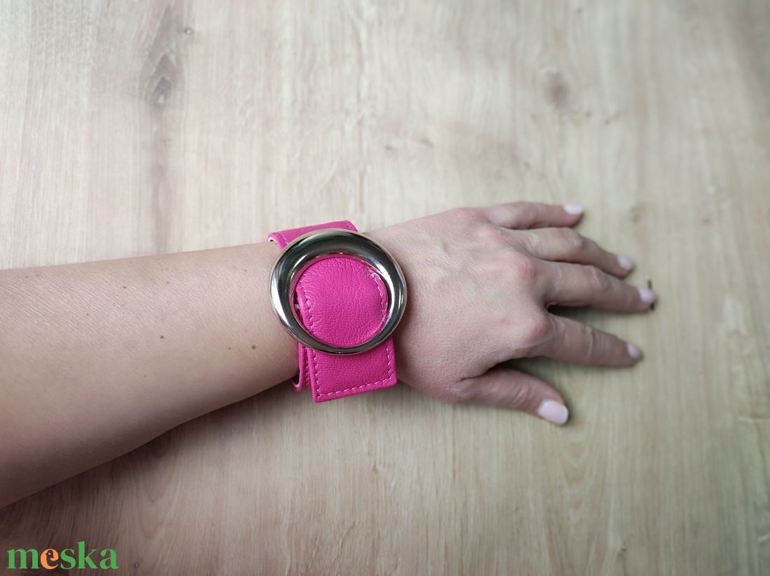 Női Bőr karkötő  - ékszer - karkötő - karperec - Meska.hu