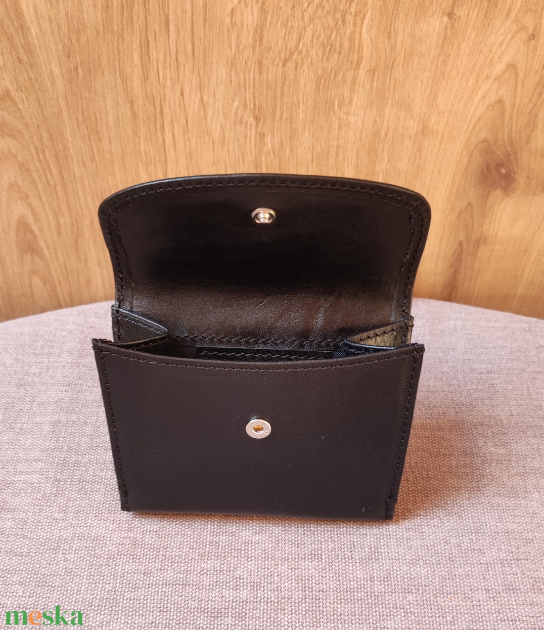 Bőr női pénztárca classis - táska & tok - pénztárca & más tok - aprópénztartó - Meska.hu