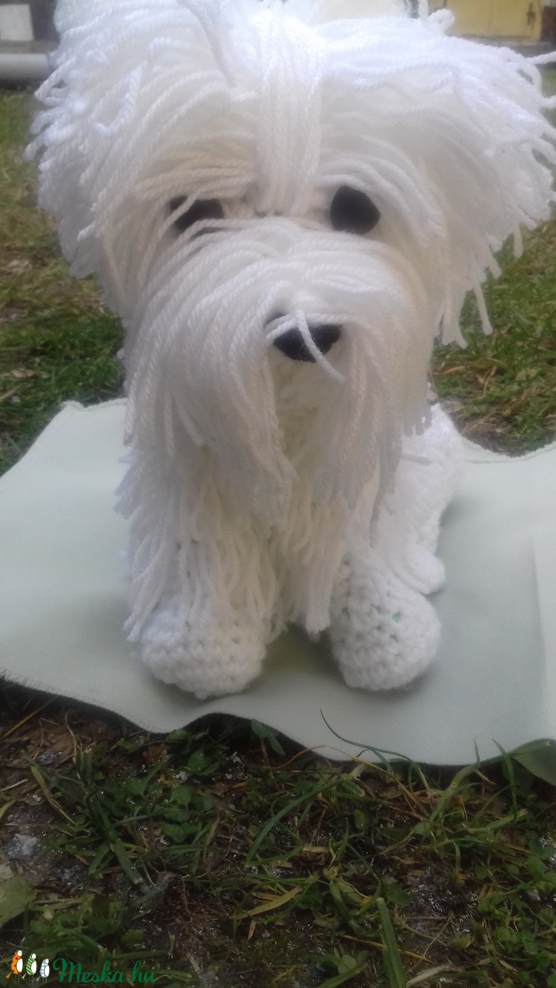 Horgolt Westie - - Meska.hu Horgolt Westie - - Meska.hu